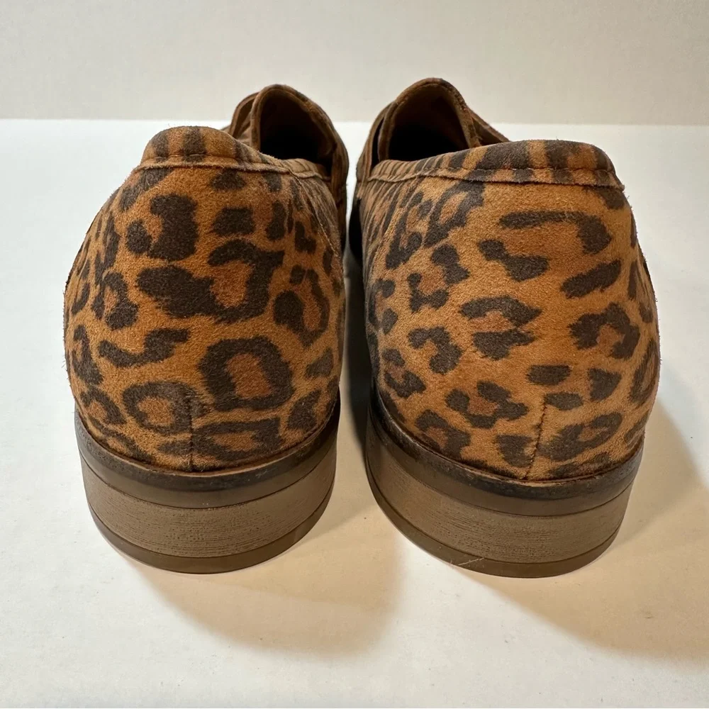 Clarks Loafers Trish Rose Brown Leopard Print, Size 11.5 Women’s - Picture 3 of 11